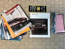 LOT MINT 1997 CHRYSLER LITERATURE + 1988 CHEVY NOVA OWNERS MANUAL & BROCHURE. picture
