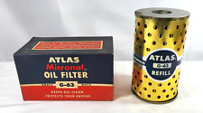 1956 - 1957 Chevrolet Atlas Supply Co G-63 Automotive Oil Filter - NOS picture
