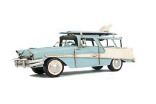 1957 Ford Country Squire Station Wagon Blue iron Model Car picture