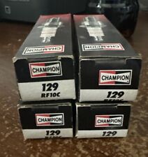 NEW Champion Copper Plus Spark Plugs 129 RF10C Pack of 4 picture