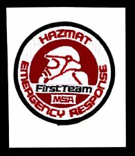HAZMAT Emergency Response First Team MSA Patch picture