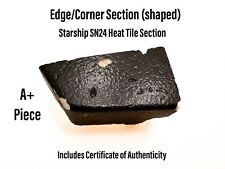 SpaceX Starship SN24 S24 Small Heat Shield Tile Corner/Edge Section (shaped) 2pc picture