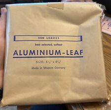 500 Aluminum Leaf, Made In Western Germany picture