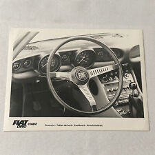 Fiat Dino Coupe Factory Press Photo Photograph picture