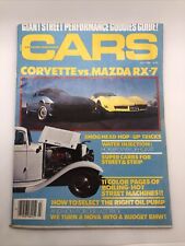 Hi-Performance Cars Magazine July 1980 - Corvette vs Mazda RX-7 - Chevy Nova picture