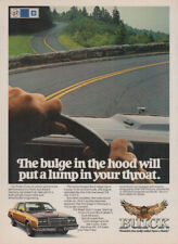 The bulge in the hood will put a lump in your throat Buick Regal Turbo ad 1982 picture