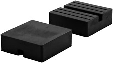 2 Pack Universal Jack Rubber Pad, Square Slotted Frame Rail Floor Jac picture