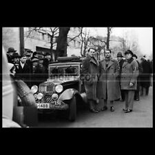 Photo A.025386 U.F. ROSENTHAL HALLERMUND VON PLATES BMW RALLYE MONTE CARLO 1934 picture
