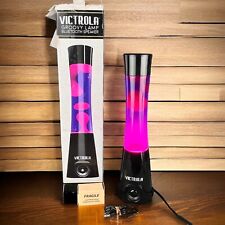 Rare Victrola Groovy Lava Lamp Bluetooth & Aux Speaker ITSBL-547 Tested W/ Box picture