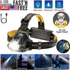 Super Bright LED Headlamp Rechargeable Headlight Head Torch Work Lamp Flashlight picture