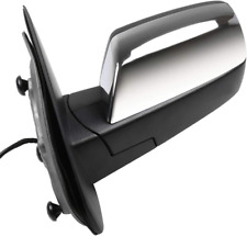 Driver Side Mirror, Left Chrome Mirror Power Heated Manual Folding Fit for 2014- picture