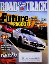 2011 Mercedes-Benz FACE-OFF - ROAD & TRACK MAGAZINE - JUNE 2009 picture