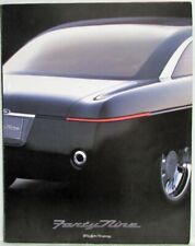 2001 Ford Forty-Nine Concept News Media Information Press Kit Brochure picture