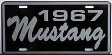 1967 67 FORD MUSTANG LICENSE PLATE 260 289 302 CONVERTIBLE FASTBACK SHELBY GT  picture