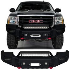Vijay For 2007-2013 GMC Sierra 1500 Front Bumper with Winch Plate and Lights picture
