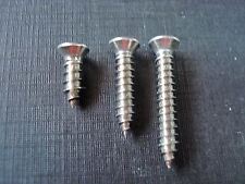 75 pcs #8 with #6 stainless phillips oval head garnish trim moulding screws Ford picture