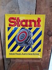 Vintage Stant Locking Gas Cap Sign Inv#403 picture