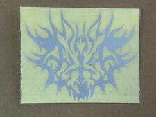 1pc New Racing Dragon Demon Custom Motorcycle Car Silver Sticker Decal 11x14cm picture