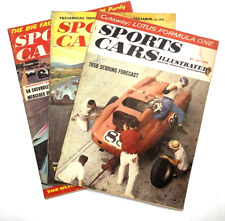 Vintage Sports Cars Illustrated Magazine 1957 1958 1959 Lotus Corvette Sebring picture