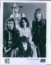 1972 Yes British Progressive-Rock Rick Wakeman Jon Anderson Musician Photo 8X10 picture