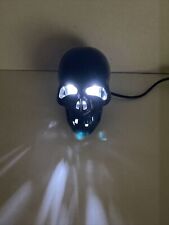 Halloween Strobe Light Skull Black Plastic Electric Flash Speed Control Lite FX picture