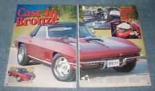 1967 Chevy Corvette Roadster L71 427/435hp Vintage Article 