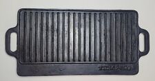 Vintage Texsport Cast Iron Griddle Reversible Grill Pan (20
