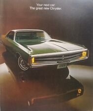 1969 Chrysler New Yorker Newport Sales Brochure Dealership Advertisement Catalog picture