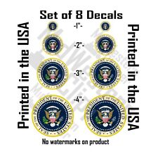8 Seal of The President of the United States decals stickers. POTUS Office. 4