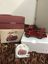 Hallmark Kiddie Car Classics 1945 Gillham Fire Engine Pedal Car; LImited Edition picture