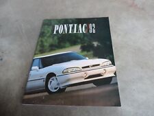 1992 Pontiac sales brochure All Models picture