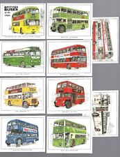 CIGARETTE/TRADE/CARDS. Golden Era.BRITISH BUSES 1960's. (Full Set of 10). (1999) picture
