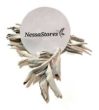 NessaStores California White Sage Smudge Loose Cluster Incense Bulk (2 oz) #JC-1 picture