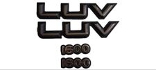 Isuzu luv pick up side emblems 1600 3m Tape picture