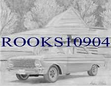 1964 Ford Falcon Futura CLASSIC CAR ART PRINT picture