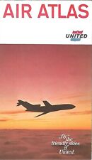 1966 UNITED AIRLINES System Map USA Hawaii Boeing 727 DC-8 Jet Mainliners Cargo picture