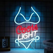 Bikini Crs LED Neon Sign USB Business Sign For Man Cave Beer Bar Pub Wall Decor picture