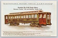 Advertising Card Standard Motor Truck Company No O-45-A Single Motor picture