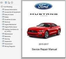 Mustang 2015-2017 Workshop Manual Maintenance Book Body Repair Wiring Diagram Co picture