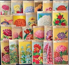 Vintage Lot of 24 French Seed Packet Labels to Frame for Home Decor-Set-2 