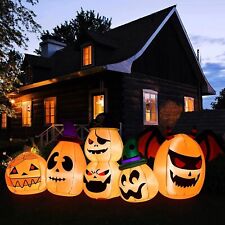 HBlife 8 FT Halloween Inflatables Outdoor Decorations Pumpkin, Animated Pirat... picture