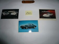 1978 1979 1982 Chevy Corvette Postcards (1 each) Lot of Cards - P41 picture