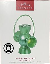 Brand New 2023 Hallmark Keepsake In Brightest Day Green Lantern magic light orna picture