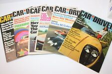 Car and Driver Magazines Lot 6 1970 Firebird, Camaro, First Trans-AM, 455 GTO picture