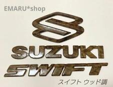 Suzuki Swift Wood Grain Painted Panel Emblem picture