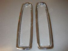 NOS Pair Cadillac Fleetwood Deville RWD Tail Lamp Light Bezel 1980 - 89 1617296 picture
