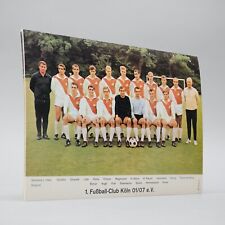 1. FC Köln Autograph Card Team 1967/68 Cup Winners Orig. Signed 1.11AIO picture