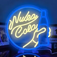 Nuka Cola Neon Sign Fallout Neon Signs Game LED Gamer Decor Dimmable Light picture
