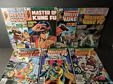 MASTER OF KUNG FU COMIC BOOK LOT 84 86 91 92 95 97 122 Marvel Comics  picture