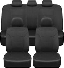 Carxs Turismo Charcoal Gray Car Seat Covers Full Set, Two-Tone Front Seat Cover picture